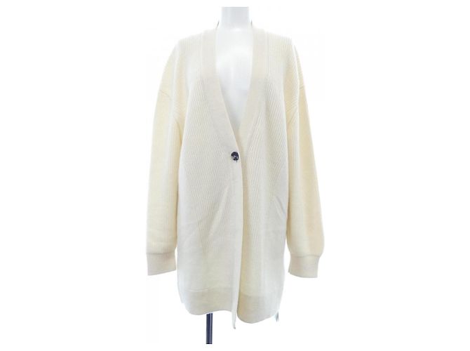 Hermès Hermes Langer Kaschmir-Cardigan Weiß