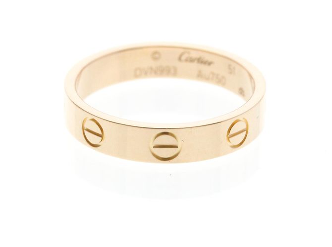 Cartier Mini Love Ring in Roségold Golden