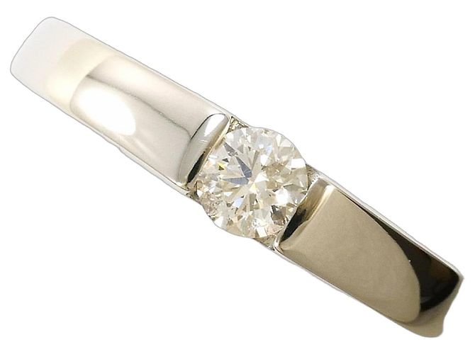Autre Marque Platin-Diamant-Ring 
