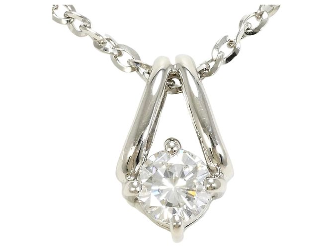 Autre Marque Collar de platino PT900 y diamantes