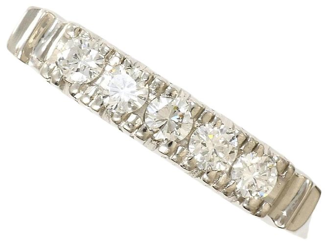 Autre Marque PT850 Platinring mit Diamant