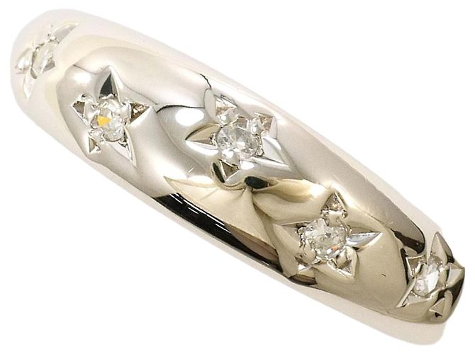 Autre Marque Platinring mit Diamant