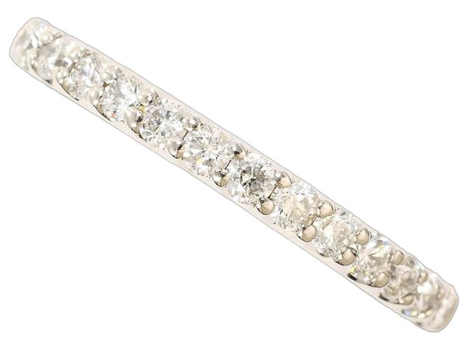 Autre Marque PT900 Platinring mit Diamant