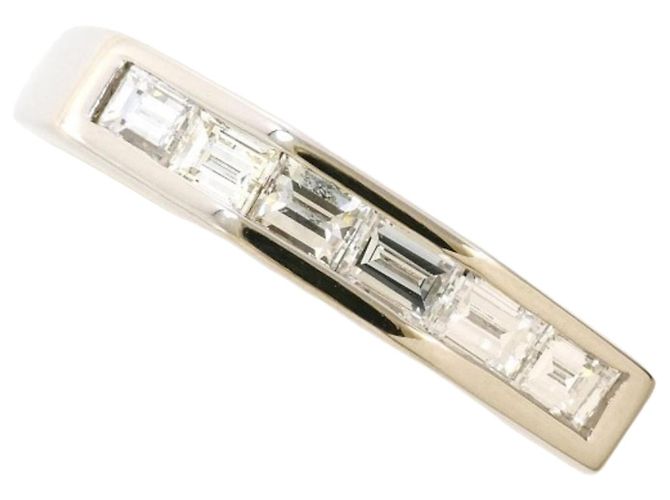 Autre Marque Platin-Diamant-Ring 