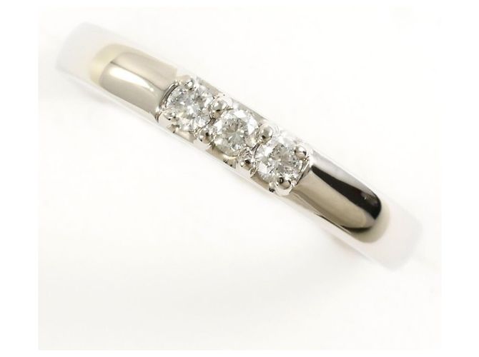 Autre Marque Platin-Diamant-Ring
