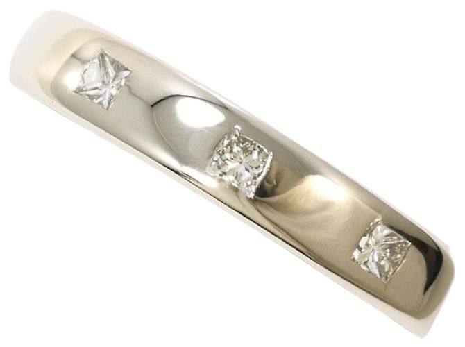 Autre Marque Platinring mit Diamant