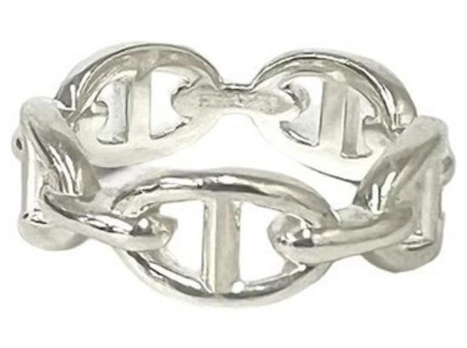 Ring Hermès Anello Enchainée Hermes in Argento 925