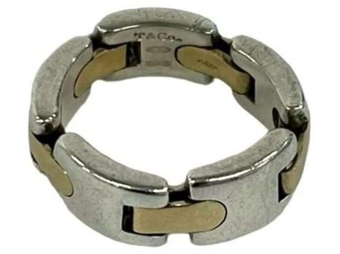 Tiffany & Co Anello combinato Tiffany H-Link Argento D'oro