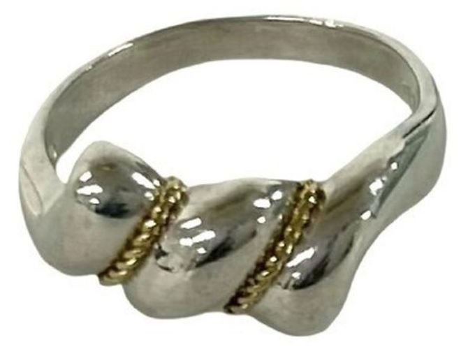 Tiffany & Co. Vintage Twist Ring Silber Golden