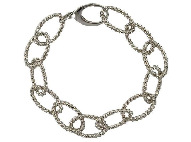 Tiffany & Co Bracciale Tiffany Vintage Twist Circle Argento