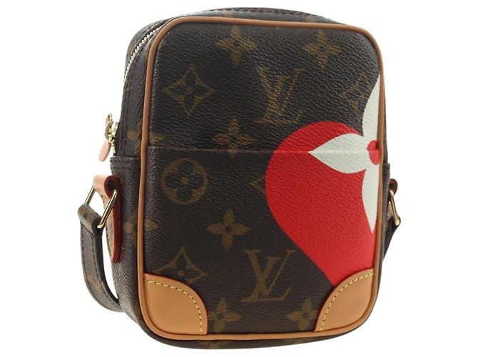 LOUIS VUITTON Monogram Game On Panam Shoulder Bag M82691 LV Auth bs35351M Monogramm