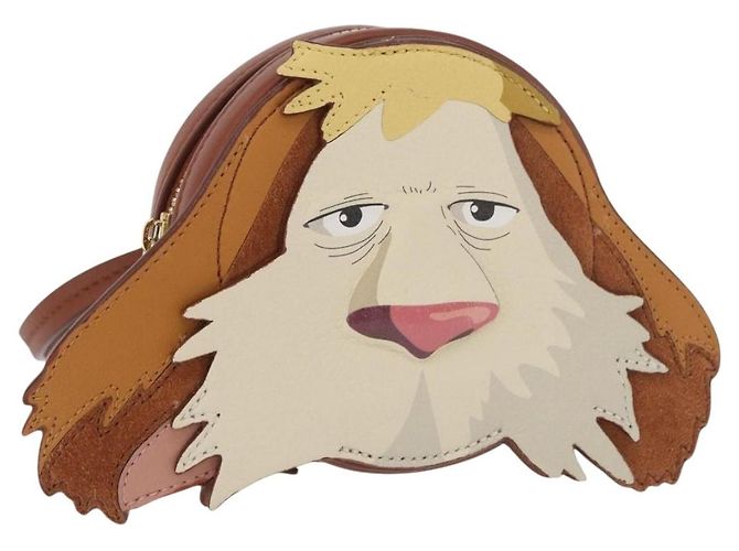 LOEWE Studio Ghibli Cookie Pouch Hin Howl's Moving Castle Auth 167366SM