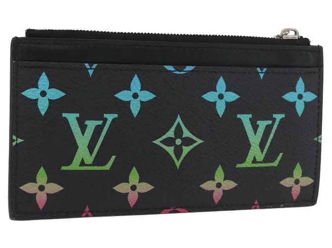 LOUIS VUITTON Monogram Gradient Card Case Black M14261 LV Auth 181662M