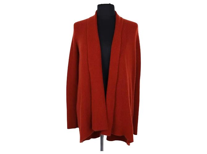Eric Bompard Roter Cardigan 