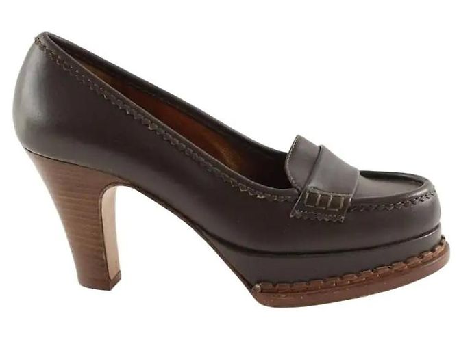 Yves Saint Laurent Talons marron