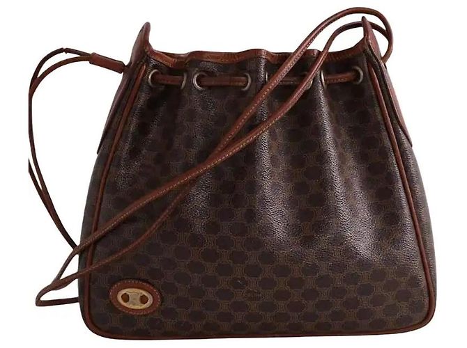 Céline Borsa a tracolla marrone 