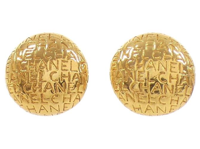 Timeless Orecchini Chanel Vintage D'oro 