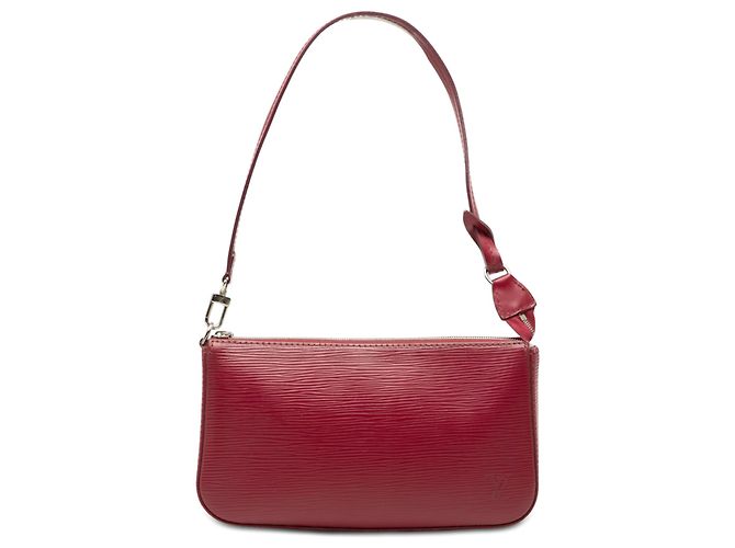 Louis Vuitton Pochette Accessoires en Epi rouge