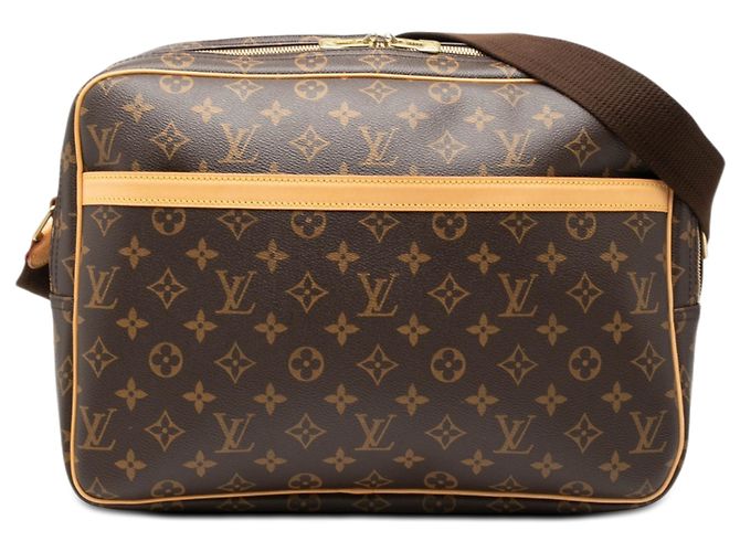 Louis Vuitton Marrone Monogram Reporter GM