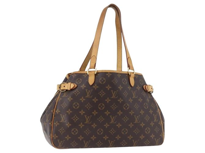 LOUIS VUITTON Bolsa Tote Horizontal Monogram Batignolles M51154 LV Auth ki6649 Monograma