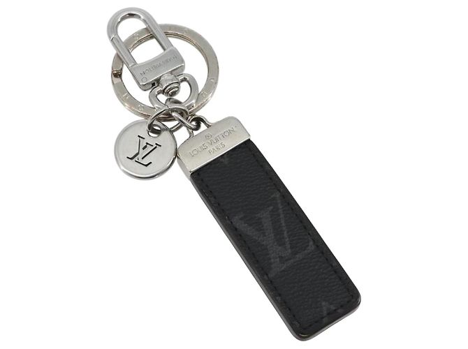 LOUIS VUITTON Monogram Eclipse Porte Cles Neo LV Club Charm M69475 Auth BA13248 Monogramm