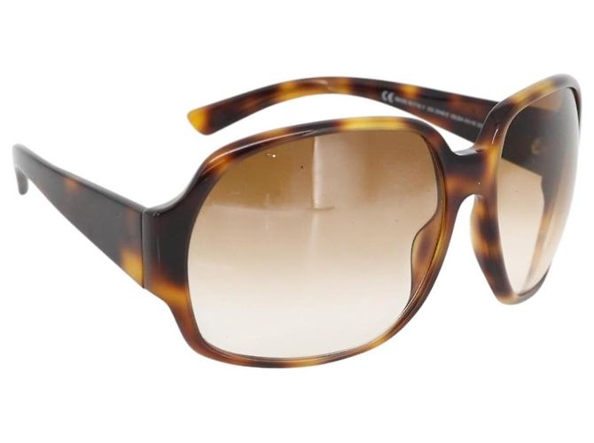 GUCCI Tortoise Pattern Sunglasses Plastic Brown Auth BA13260