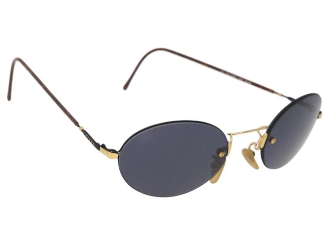 Gafas de sol GUCCI plástico Azul Auth BA13213