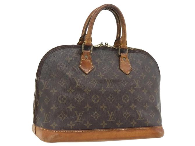 LOUIS VUITTON Bolsa Monogram Alma PM M53151 LV Auth 181695 Monograma