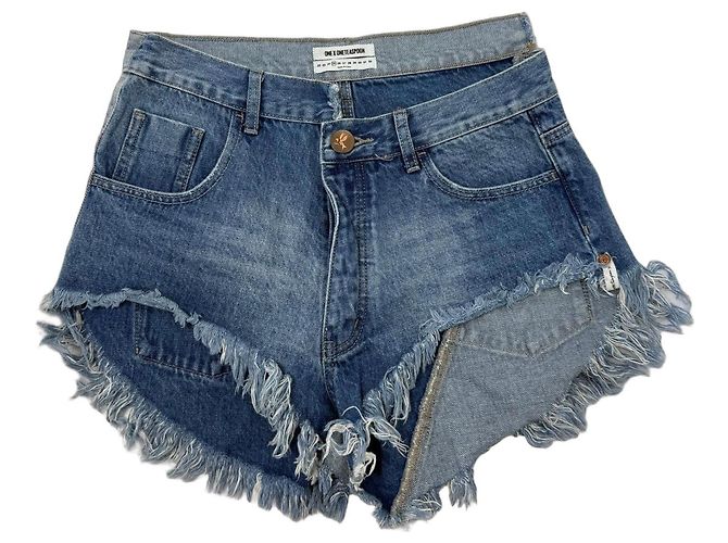 Autre Marque One Teaspoon Pantaloncini in Denim Blu
