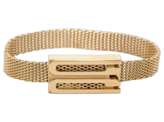 Pulseira de malha dourada Victoria Beckham Dourado