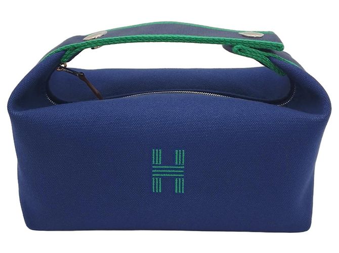 Hermès Pochette Bride-a-Brac PM Marine Blu Verde