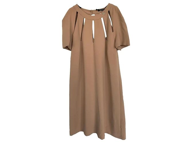 Denny Rose rosa Sommerkleid mit Cut-outs Pink