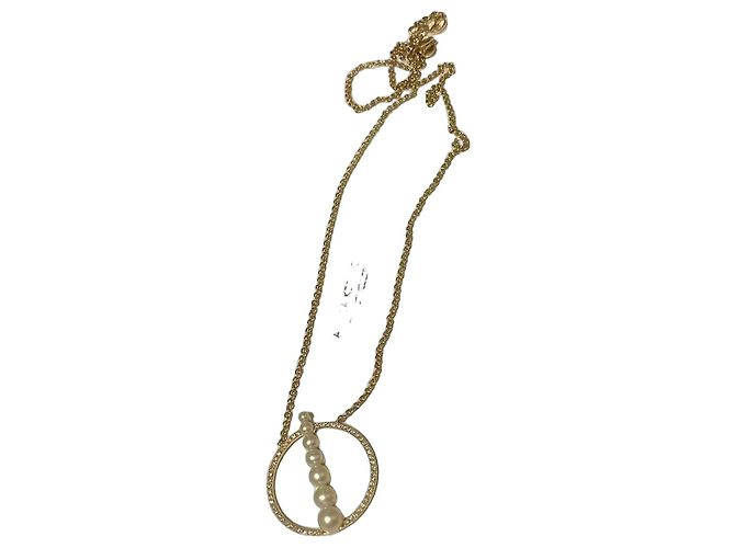 Autre Marque Colar Anissa Kermiche Pérolas e Diamantes Dourado
