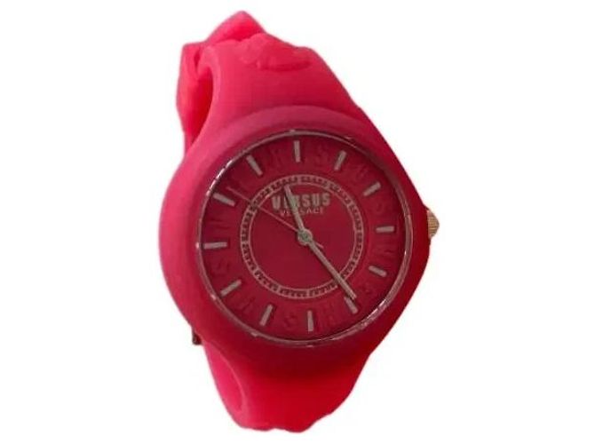 Reloj Versus Versace de goma rosa