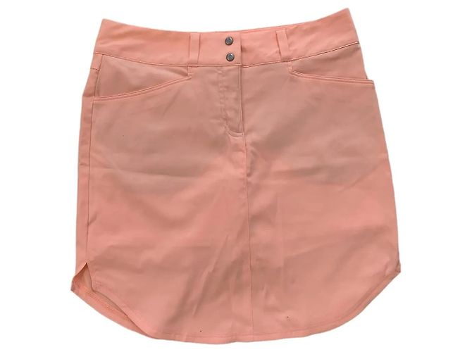 Falda de golf Adidas rosa para mujer Coral