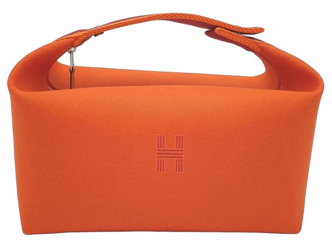 Hermès Bride-a-Brac GM Pouch Orange Feu Laranja
