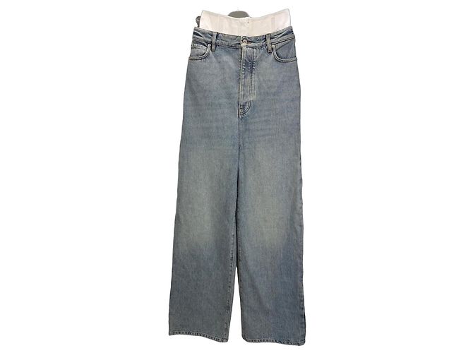 Jeans a gamba larga Loewe Blu 