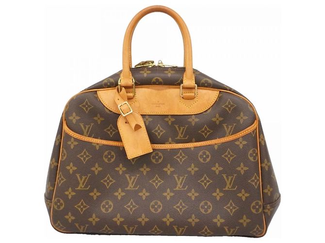 Louis Vuitton Monogram Deauville Handtasche Braun