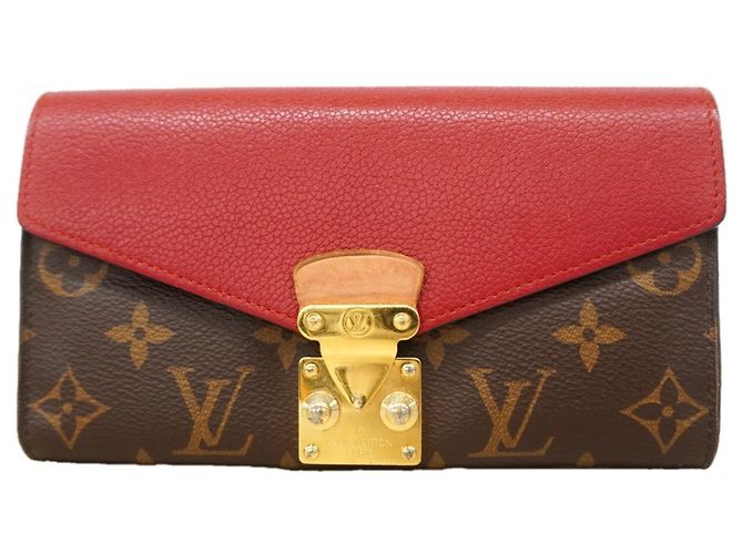 Cartera larga Louis Vuitton Monogram Pallas en Cerise Fucsia