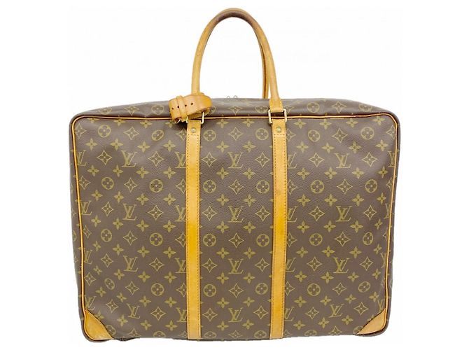 Borsa Louis Vuitton Boston Monogram Sirius 50 Marrone