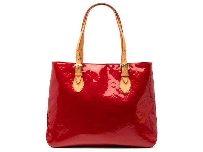 Louis Vuitton Red Monogram Vernis Brentwood Rouge