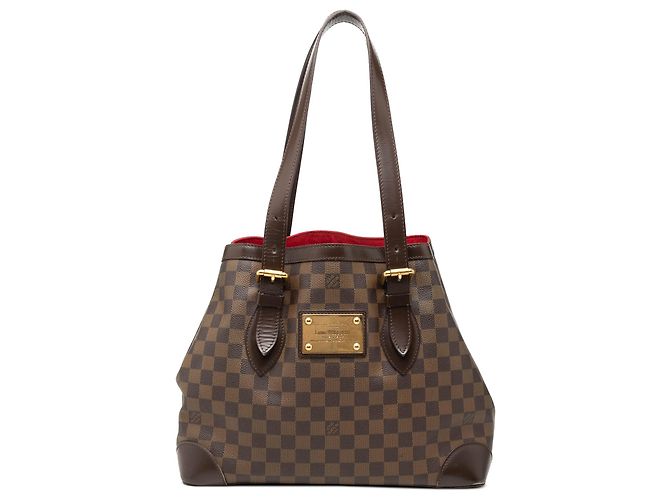 Louis Vuitton Marrom Damier Ebene Hampstead MM