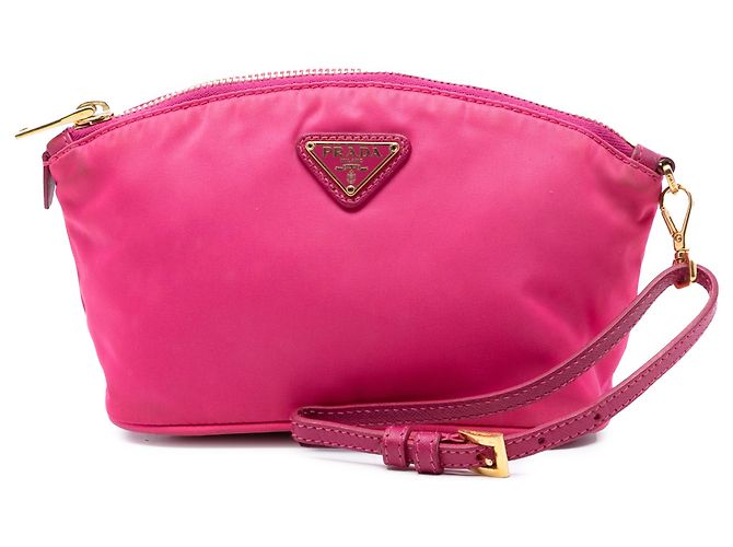 Prada Pink Tessuto Pouch