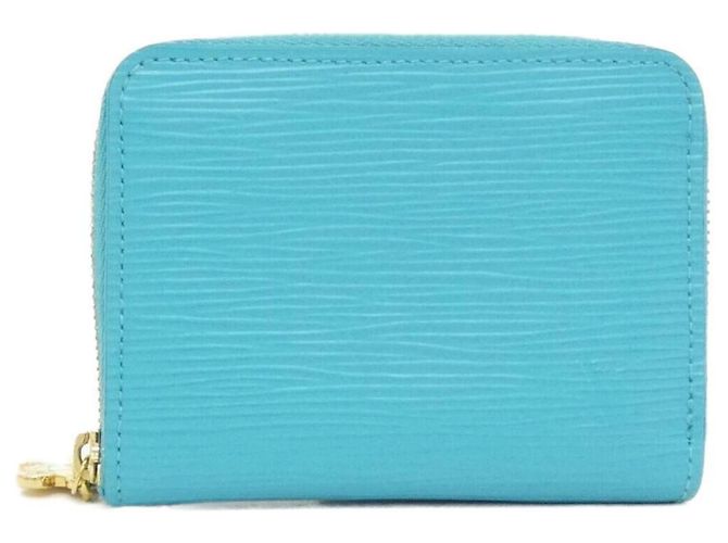 Monedero Louis Vuitton Epi Zippy Azul