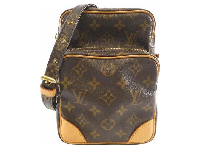 Bolsa de Ombro Louis Vuitton Monogram Amazon Marrom