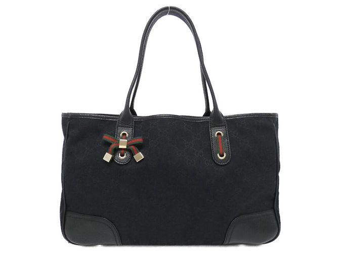Borsa Gucci GG Canvas Nero