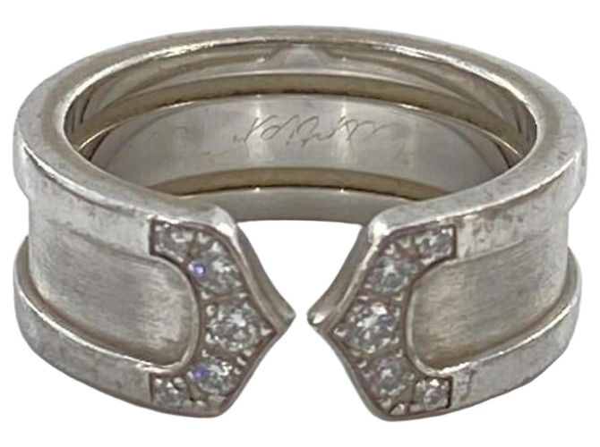 Anello Cartier C2 Small Band Argento
