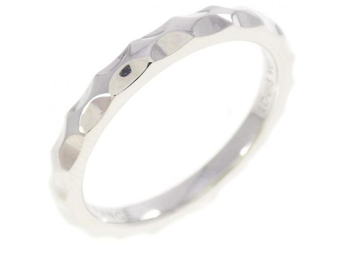 Louis Vuitton Monogram Infini Ring in Weißgold Golden