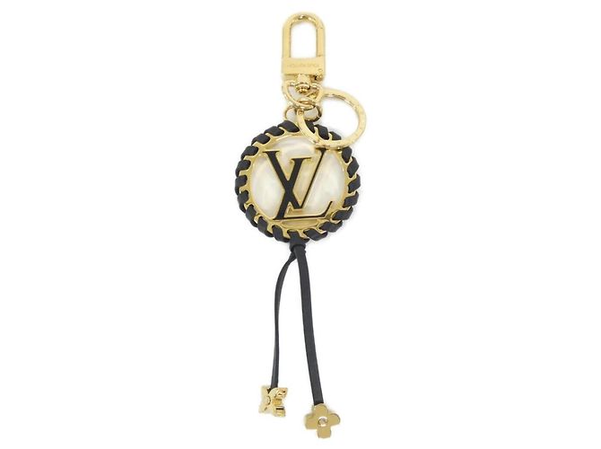 Louis Vuitton Chaveiro Berry Preto Dourado