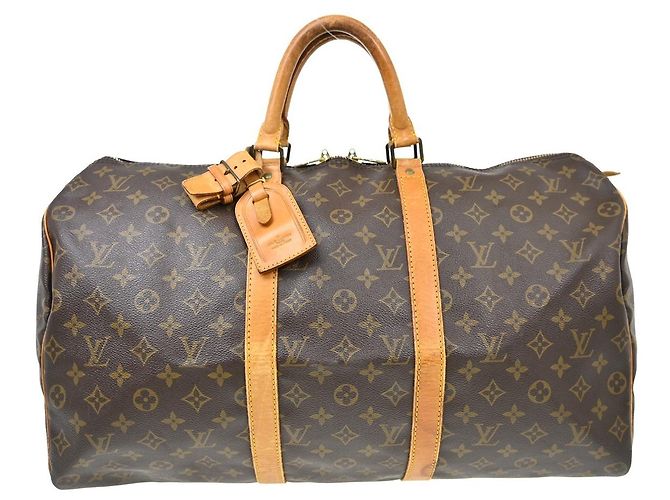 Louis Vuitton Keepall Monogram Canvas 50 Marrom
